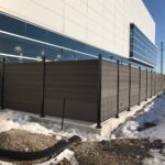 commercial privacy fence